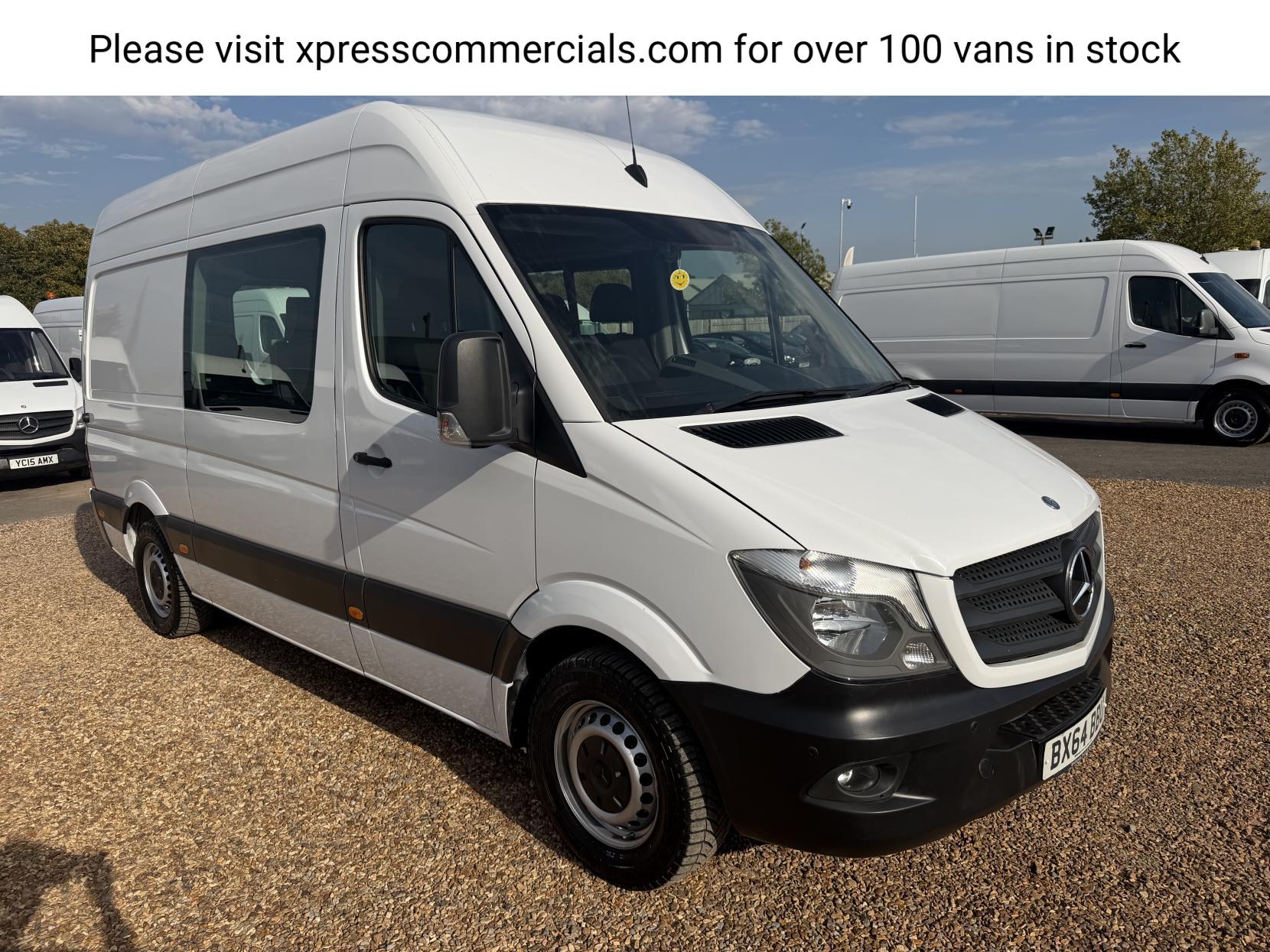 2014 Mercedes-Benz Sprinter 2.1 313 CDi Panel Van 4dr Diesel Manual RWD L2 (129 bhp) - Thumbnail 5