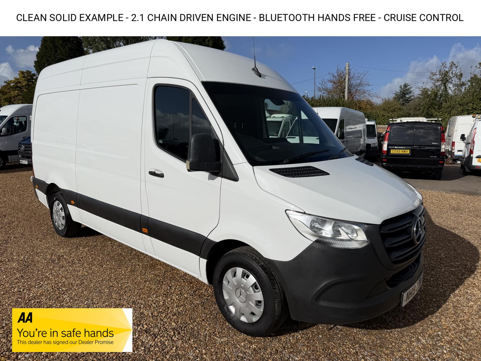 2019 Mercedes-Benz Sprinter 2.1 316 CDI Panel Van 5dr Diesel Manual RWD L2 H2 Euro 6 (163 ps)