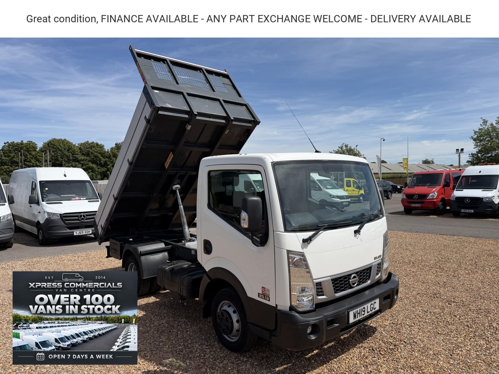 2019 Nissan NT400 Cabstar 3.0 dCi 35.13 Tipper 2dr Diesel Manual L1 Euro 6 (130 ps) - Image 1