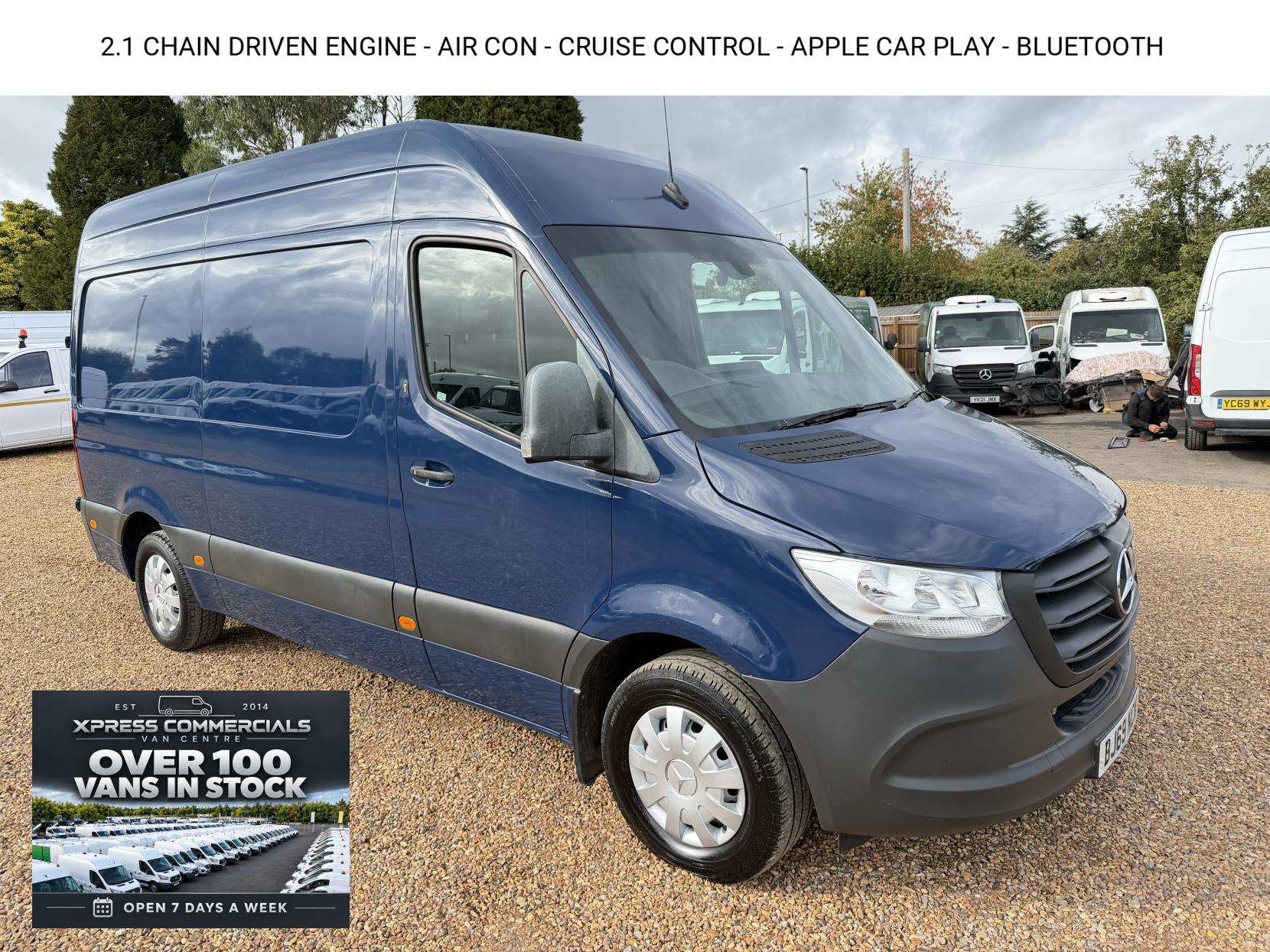 2020 Mercedes-Benz Sprinter 2.1 316 CDI Panel Van 5dr Diesel Manual RWD L2 H2 Euro 6 (163 ps)