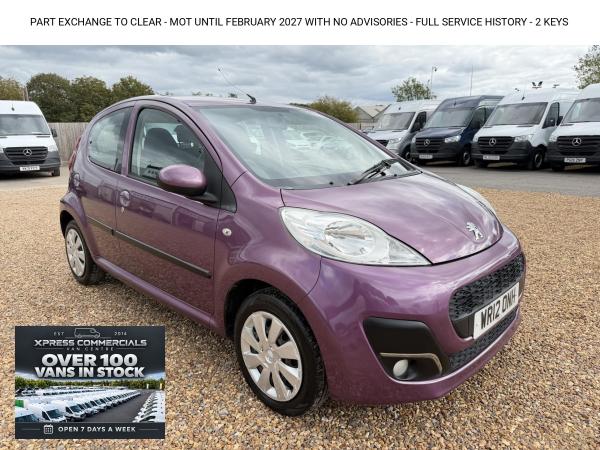 Peugeot 107 1.0 12V Active Hatchback 5dr Petrol Manual Euro 5 (68 ps)