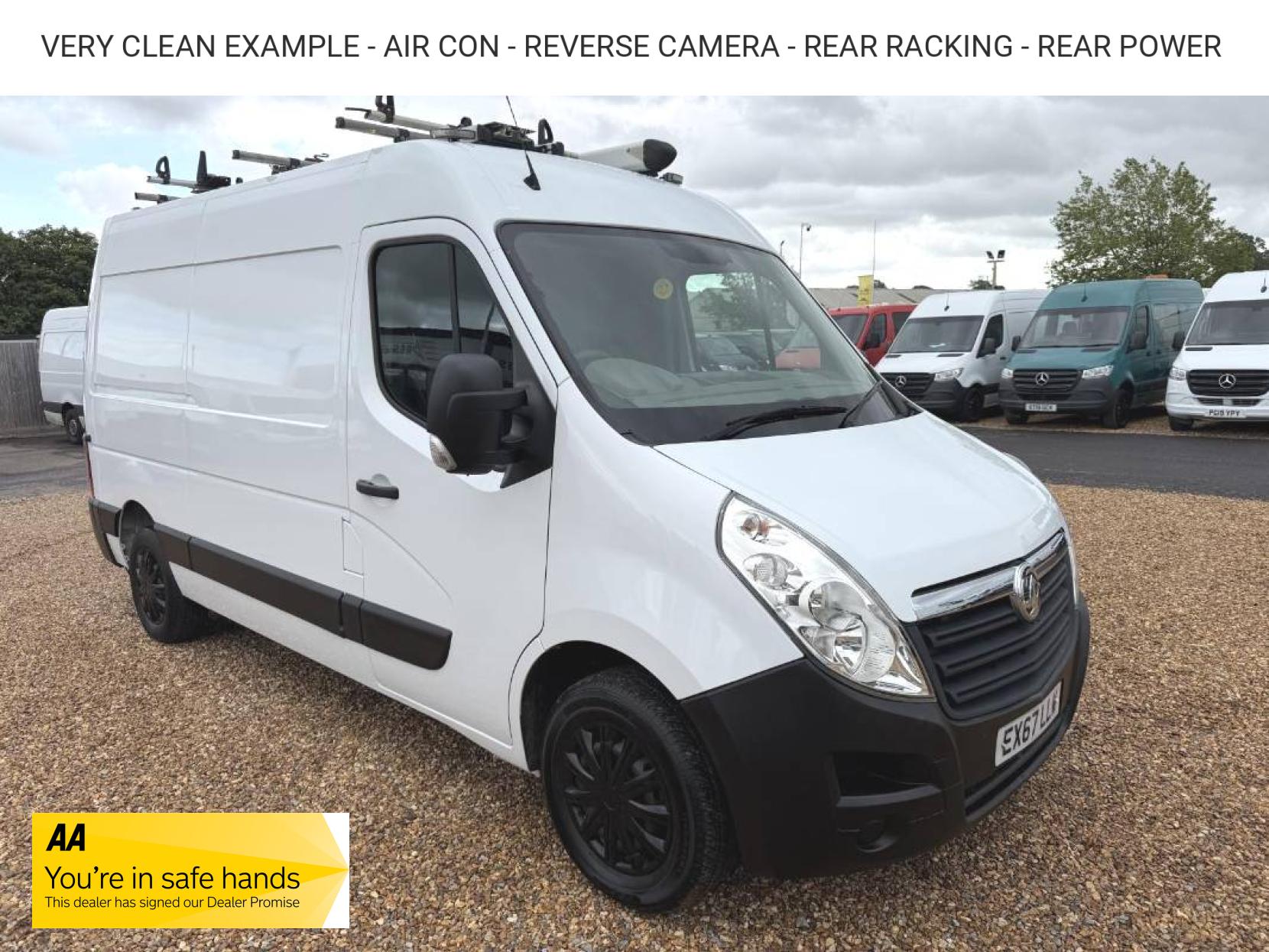 2018 Vauxhall Movano 2.3 CDTi 3500 BiTurbo Panel Van 5dr Diesel Manual FWD L2 H2 Euro 6 (s/s) (145 ps)