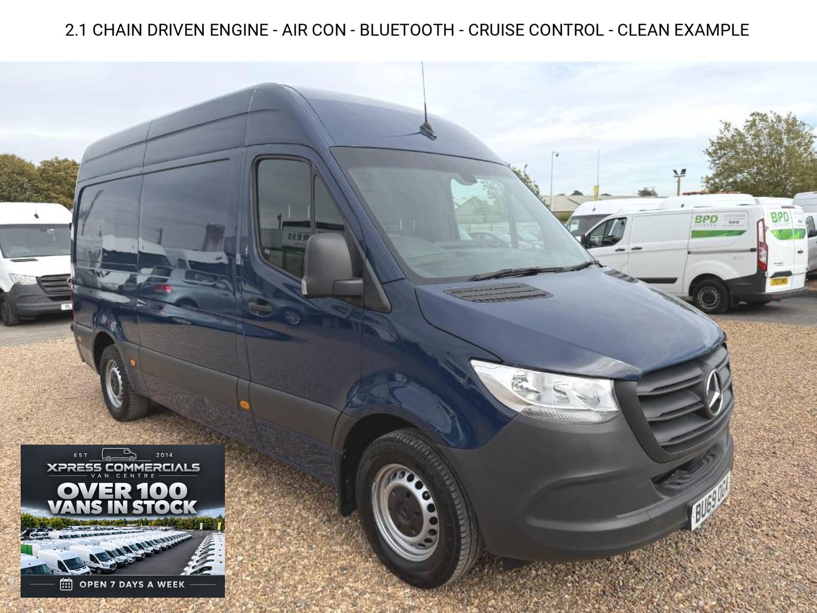 2019 Mercedes-Benz Sprinter 2.1 316 CDI Panel Van 5dr Diesel Manual RWD L2 H2 Euro 6 (163 ps) - Image 1