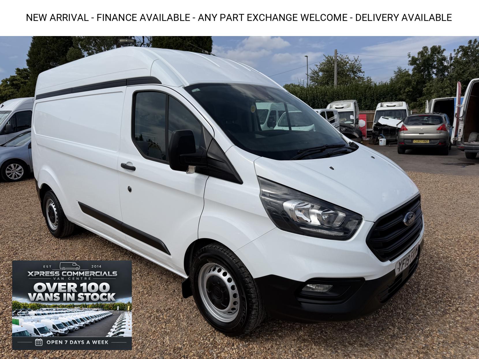 2019 Ford Transit Custom 2.0 320 EcoBlue Panel Van 5dr Diesel Manual L2 H2 Euro 6 (130 ps) - Image 1