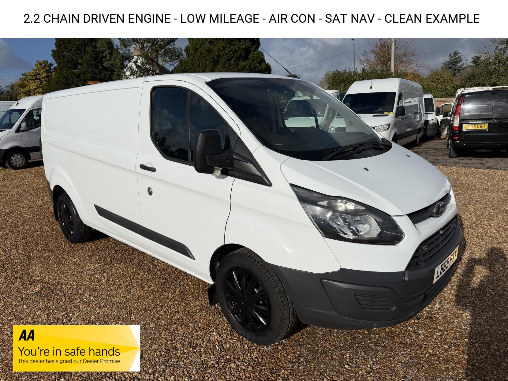 2016 Ford Transit Custom 2.2 TDCi 330 Panel Van 5dr Diesel Manual L1 H1 (192 g/km, 123 bhp)