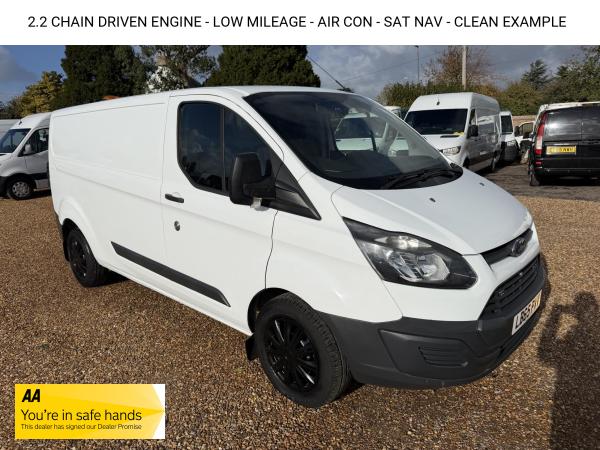 Ford Transit Custom 2.2 TDCi 330 Panel Van 5dr Diesel Manual L1 H1 (192 g/km, 123 bhp)