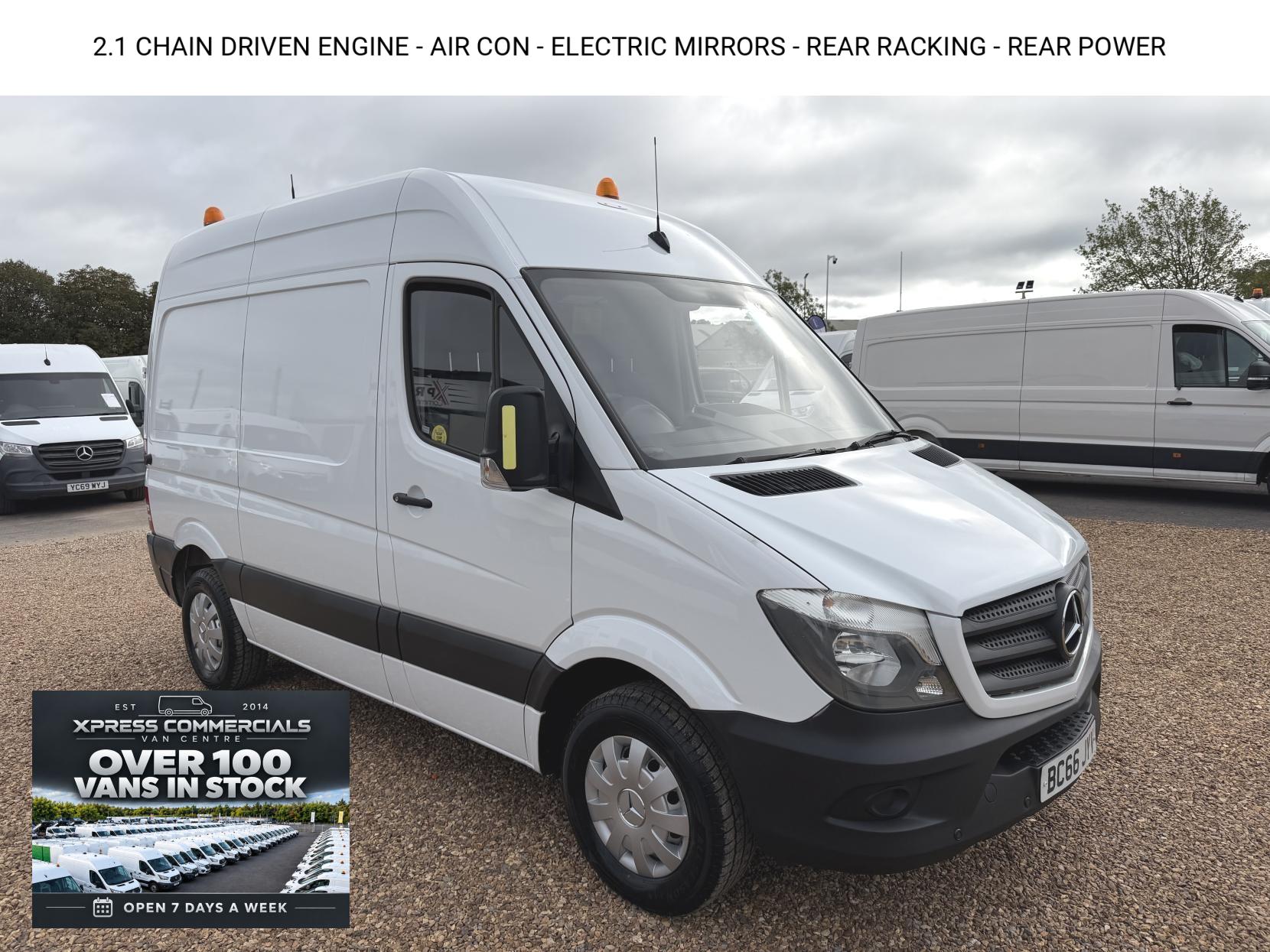 2017 Mercedes-Benz Sprinter 2.1 314 CDi BlueEFFICIENCY Panel Van 5dr Diesel Manual RWD L1 (199 g/km, 140 bhp)