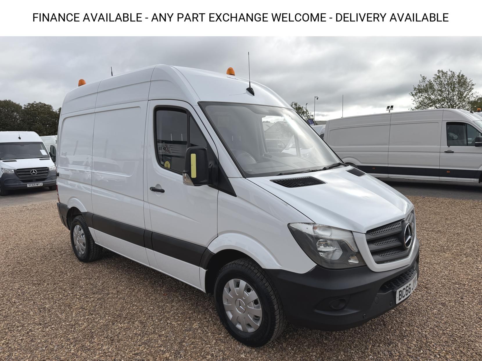 2017 Mercedes-Benz Sprinter 2.1 314 CDi BlueEFFICIENCY Panel Van 5dr Diesel Manual RWD L1 (199 g/km, 140 bhp) - Thumbnail 5