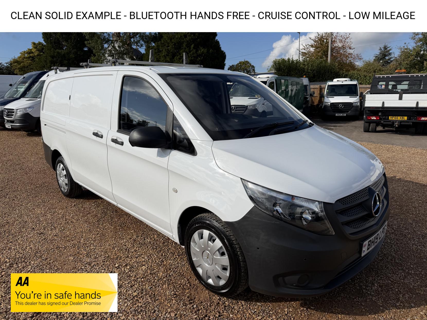 2019 Mercedes-Benz Vito 1.6 111 CDI Panel Van 6dr Diesel Manual FWD L2 Euro 6 (114 ps)