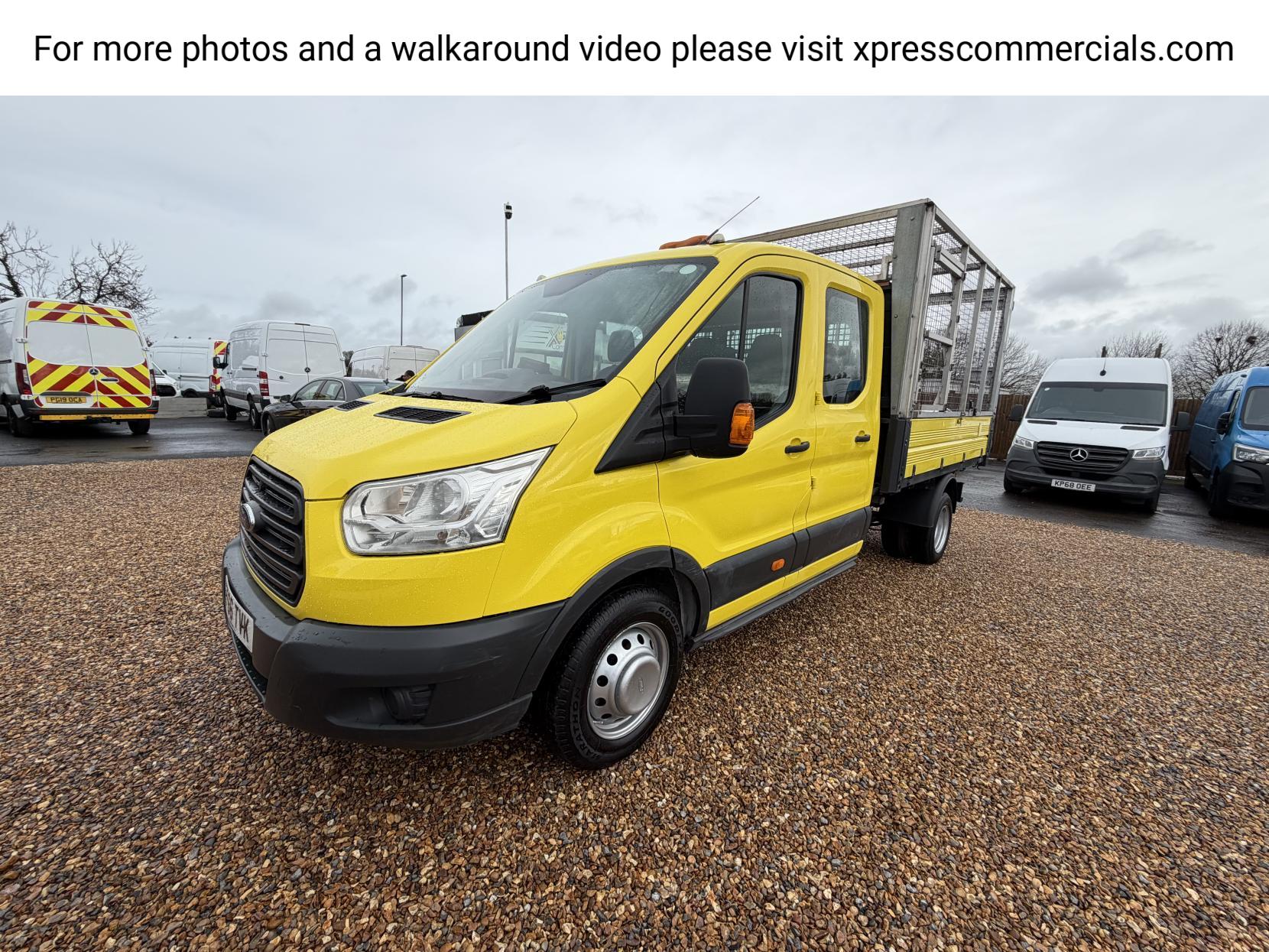 2016 Ford Transit 2.2 TDCi 350 Chassis Double Cab 4dr Diesel Manual RWD L3 H1 Euro 5 (DRW) (100 ps) - Thumbnail 5