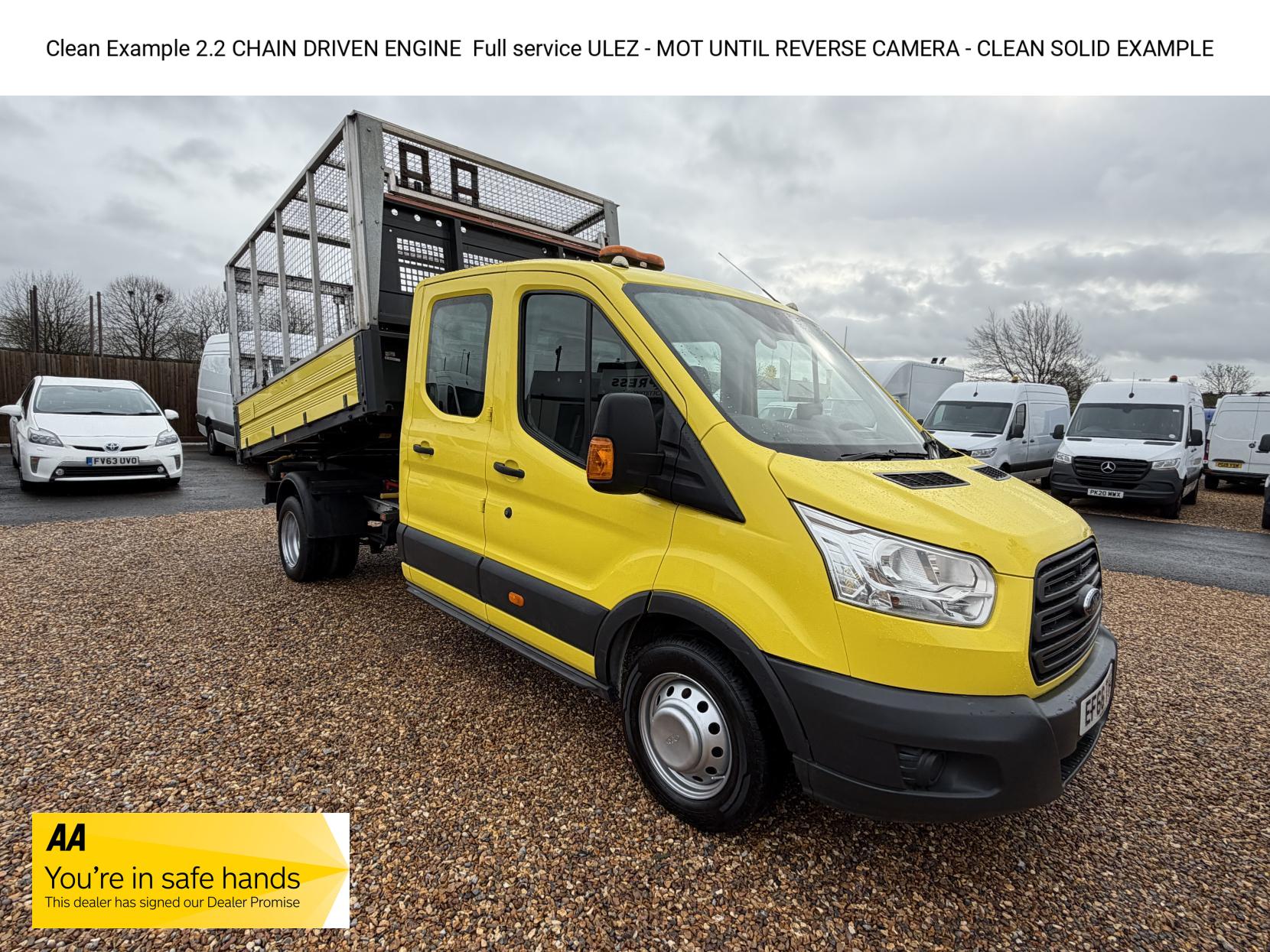 2016 Ford Transit 2.2 TDCi 350 Chassis Double Cab 4dr Diesel Manual RWD L3 H1 Euro 5 (DRW) (100 ps) - Image 1
