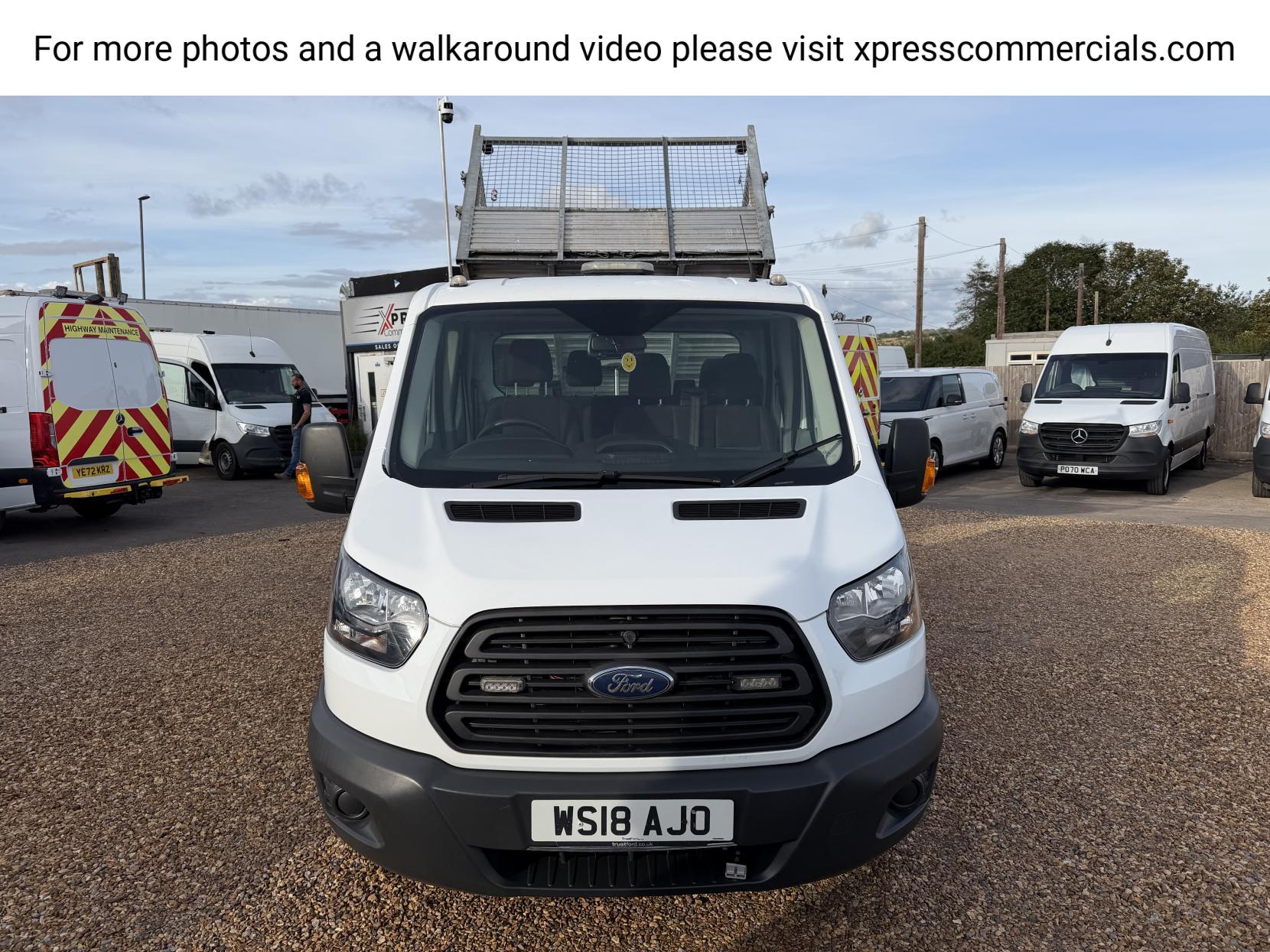 2018 Ford Transit 2.0 350 EcoBlue 1-Way Double Tipper Double Cab 4dr Diesel Manual RWD L3 Euro 6 (1-Way, 1-Stop) (105 ps) - Thumbnail 6