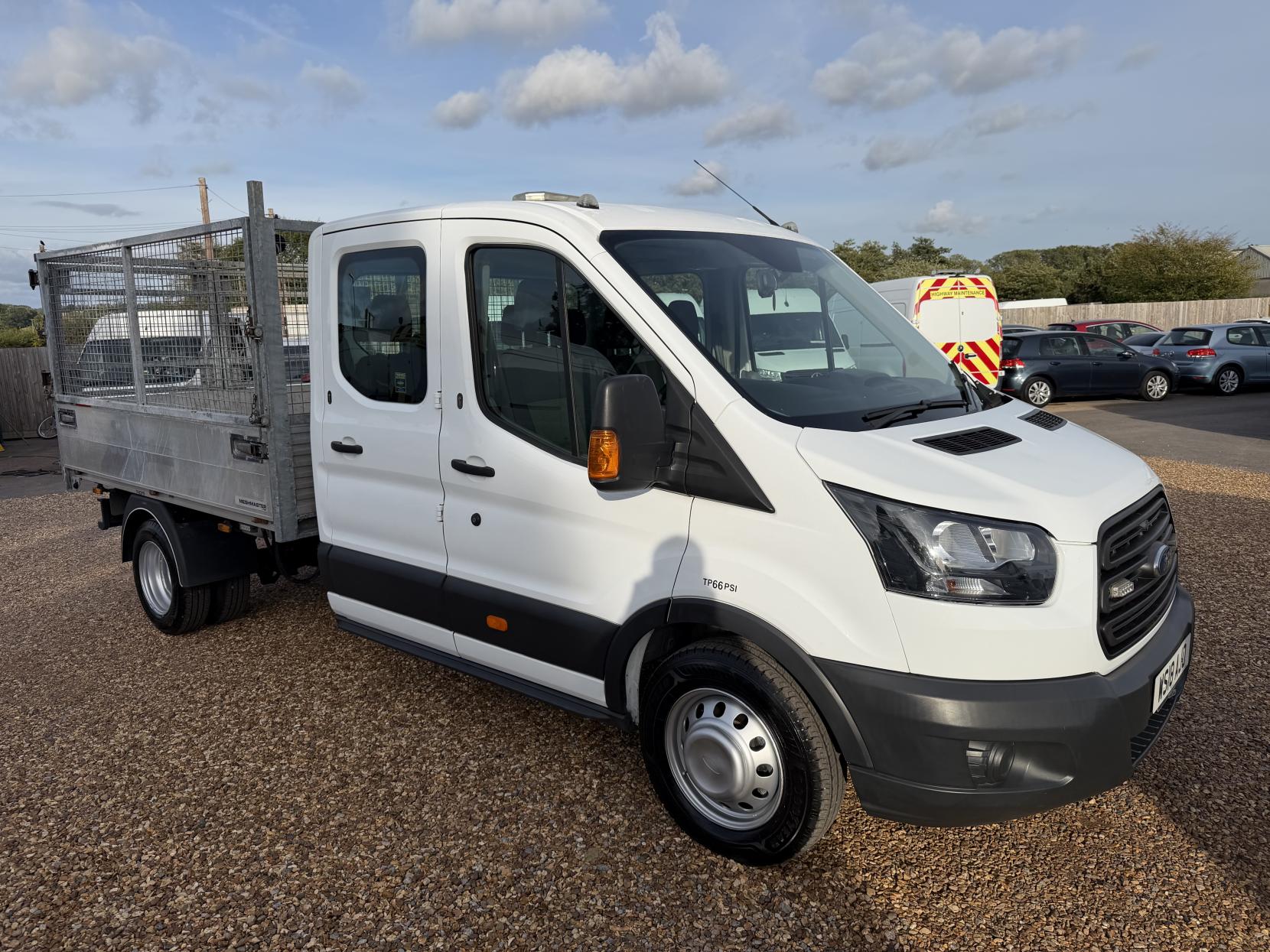 2018 Ford Transit 2.0 350 EcoBlue 1-Way Double Tipper Double Cab 4dr Diesel Manual RWD L3 Euro 6 (1-Way, 1-Stop) (105 ps) - Thumbnail 14