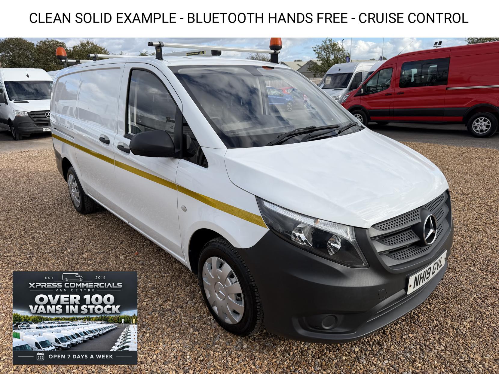 2019 Mercedes-Benz Vito 1.6 111 CDI Panel Van 6dr Diesel Manual FWD L2 Euro 6 (114 ps)