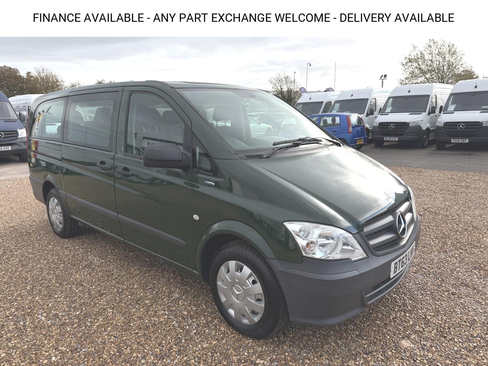 2014 Mercedes-Benz Vito 2.1 113 CDi BlueEFFICIENCY Traveliner Minibus 5dr Diesel Manual L1 (182 g/km, 136 bhp) - Thumbnail 5