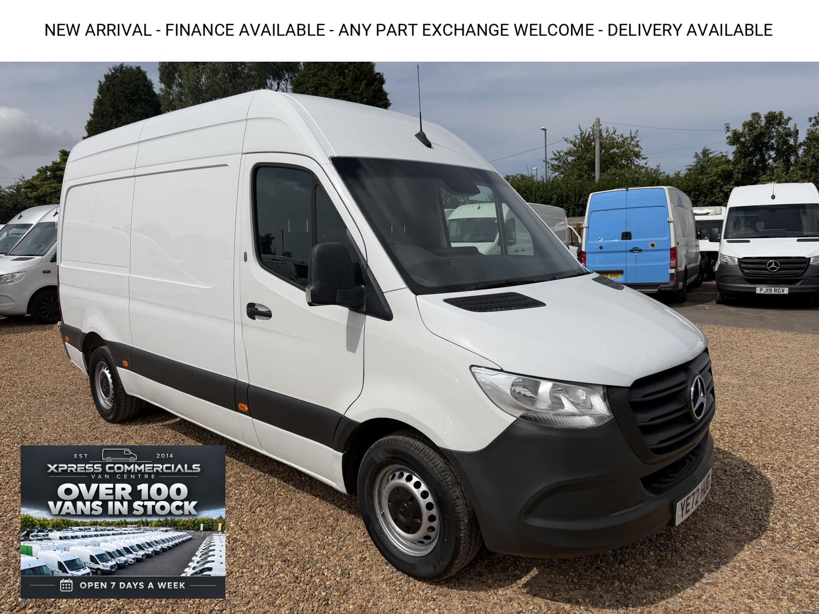 2022 Mercedes-Benz Sprinter 2.0 317 CDI Progressive Panel Van 5dr Diesel Manual RWD L2 H2 Euro 6 (s/s) (170 ps) - Image 1