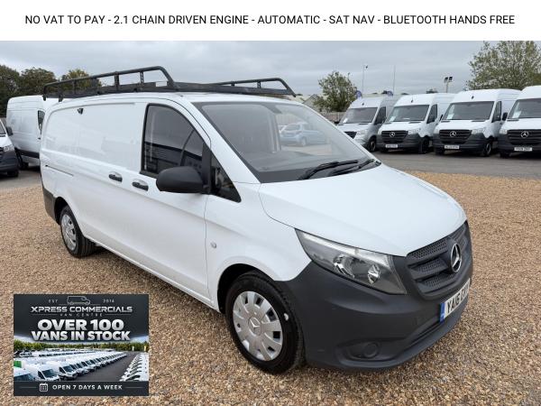 Mercedes-Benz Vito 2.1 114 CDI BlueTEC Panel Van 5dr Diesel G-Tronic+ RWD L1 Euro 6 (136 ps)