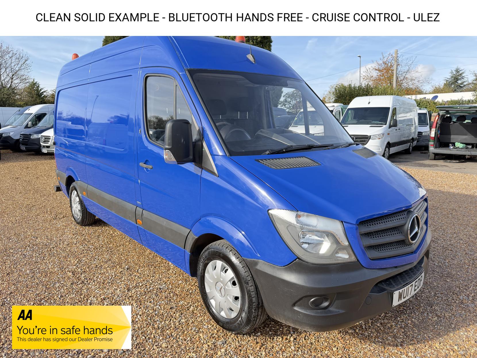 2017 Mercedes-Benz Sprinter 2.1 314 CDi Panel Van 5dr Diesel Manual RWD L2 (213 g/km, 140 bhp)