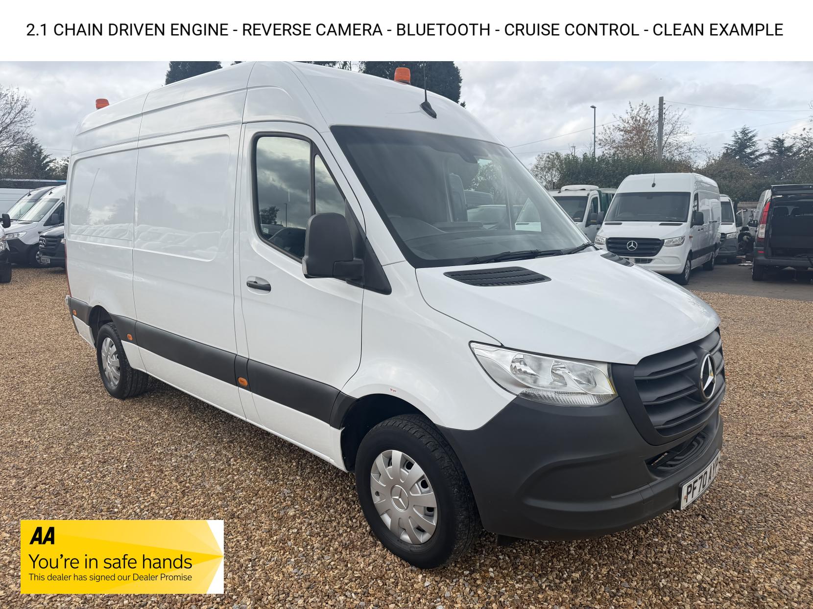 2020 Mercedes-Benz Sprinter 2.1 316 CDI Panel Van 5dr Diesel Manual RWD L2 H2 Euro 6 (163 ps)