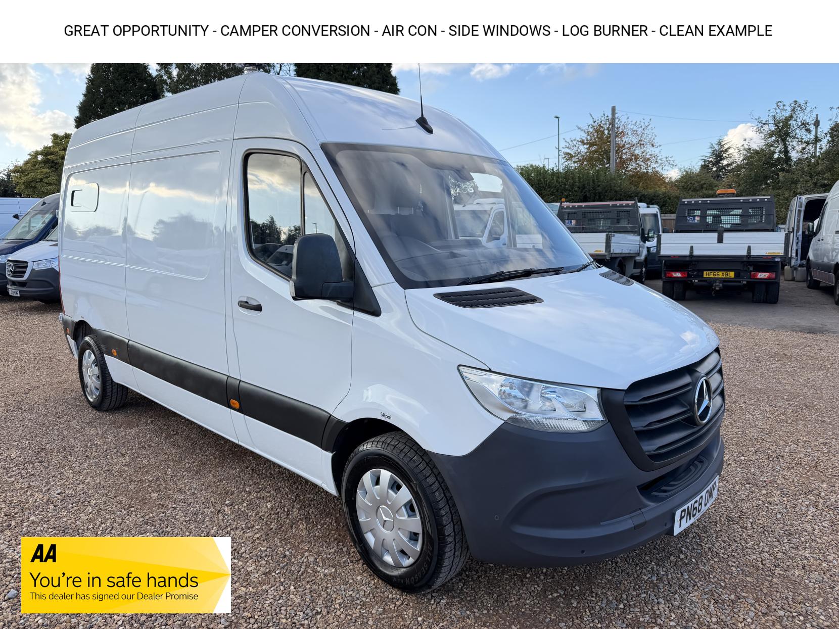 2018 Mercedes-Benz Sprinter 2.1 314 CDI Panel Van 5dr Diesel Manual FWD L2 H2 Euro 6 (143 ps)