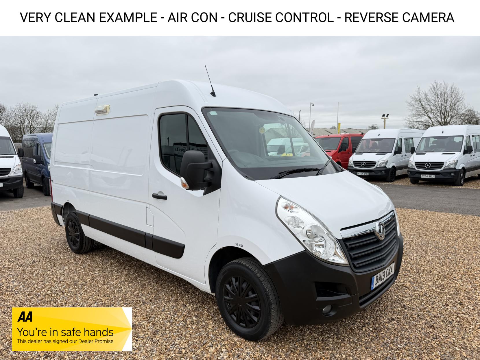 2019 Vauxhall Movano 2.3 CDTi 3300 Panel Van 5dr Diesel Manual FWD L2 H2 Euro 6 (130 ps)