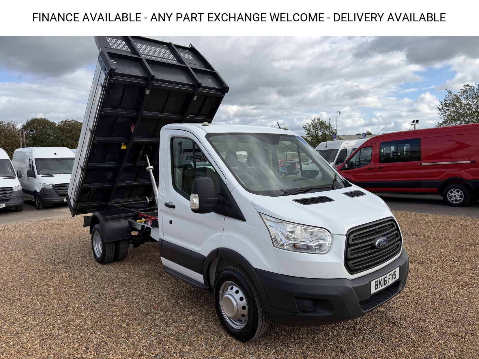 2016 Ford Transit 2.2 TDCi 350 1-Way Tipper 2dr Diesel Manual RWD L2 Euro 5 (1-Stop, DRW) (125 ps) - Thumbnail 5