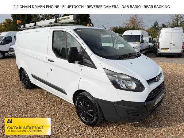 Ford Transit Custom 2.2 TDCi 310 Panel Van 5dr Diesel Manual L2 H1 (186 g/km, 123 bhp)