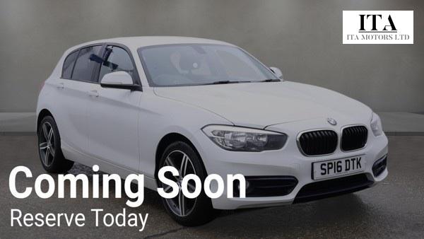BMW 1 Series 1.5 118i Sport Hatchback 5dr Petrol Manual Euro 6 (s/s) (136 ps)