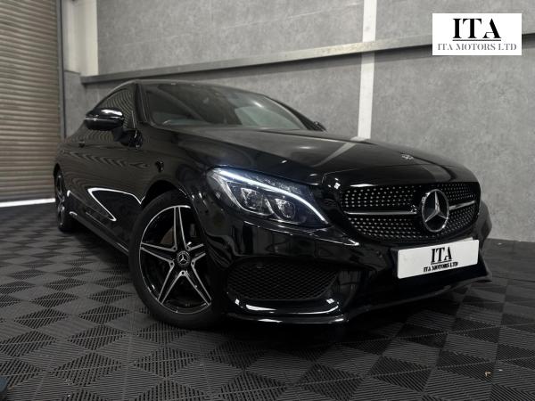 Mercedes-Benz C Class 2.0 C200 AMG Line (Premium) Coupe 2dr Petrol G-Tronic+ Euro 6 (s/s) (184 ps)