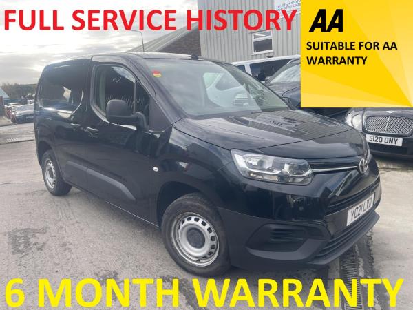 Toyota PROACE CITY 1.5 BlueHDi Active Short Panel Van 5dr Diesel Manual SWB Euro 6 (75 bhp)