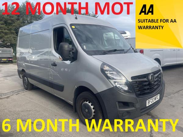 Vauxhall Movano 2.3 CDTi 3500 BiTurbo Edition Panel Van 5dr Diesel Manual FWD L2 H2 Euro 6 (135 ps)