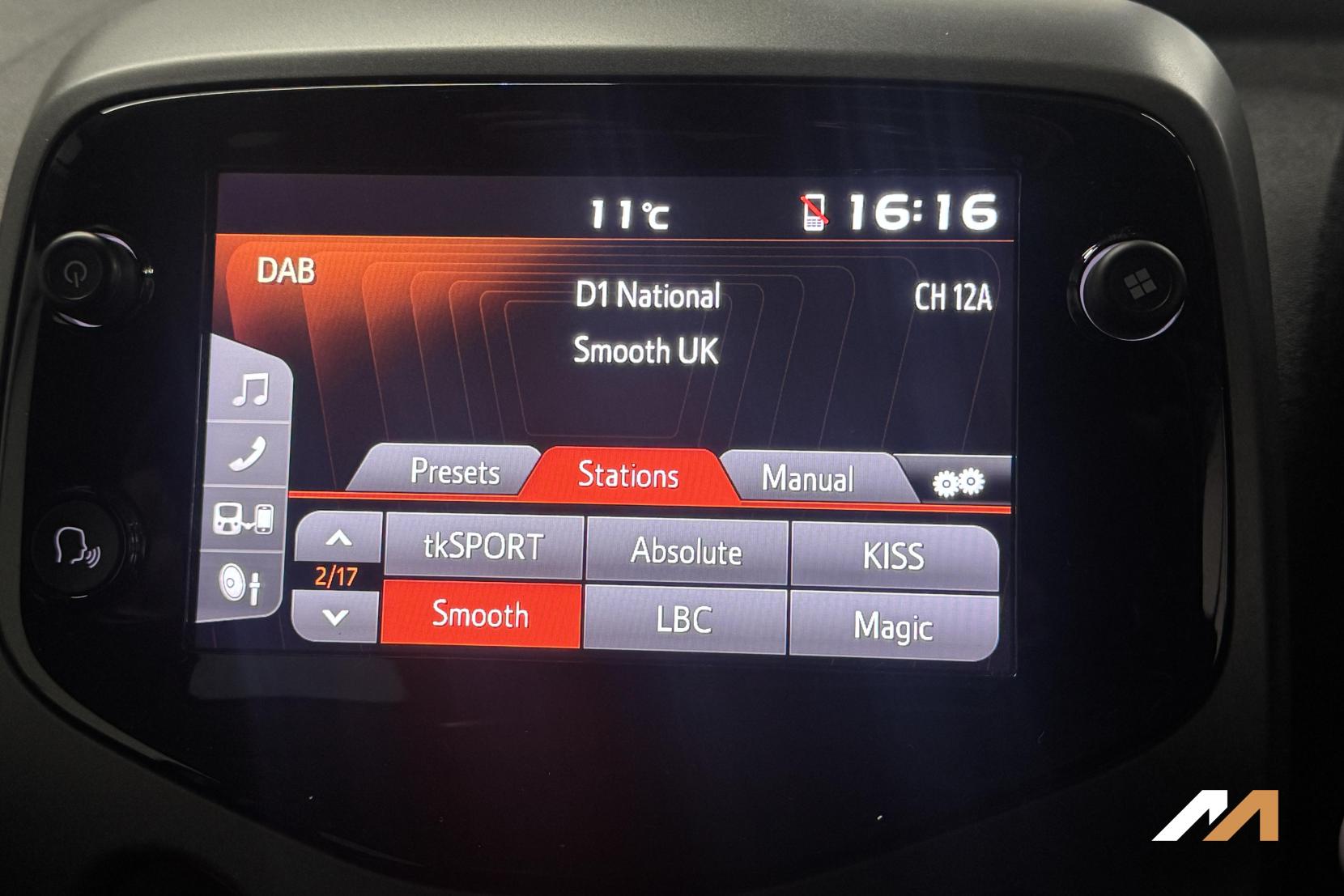 Toyota AYGO 1.0 VVT-i x-trend Hatchback 5dr Petrol Manual Euro 6 (Safety Sense) (71 ps)