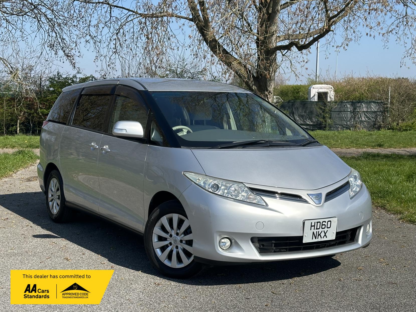 Toyota Estima 2.4 L 2010 TOYOTA ESTIMA 2.4 8 Seater Automatic petrol Silver 5 dr