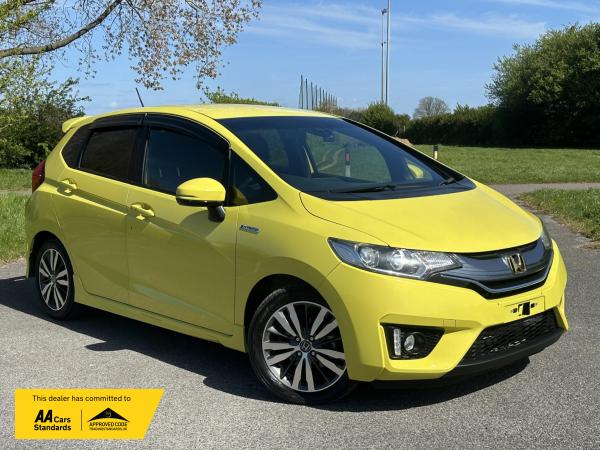 Honda Fit 2014 HONDA FIT 1.3 Automatic Petrol Yellow 5dr