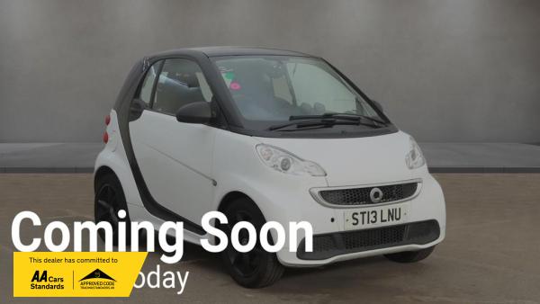 Smart fortwo 0.8 CDI Passion Coupe 2dr Diesel SoftTouch Euro 5 (54 bhp)