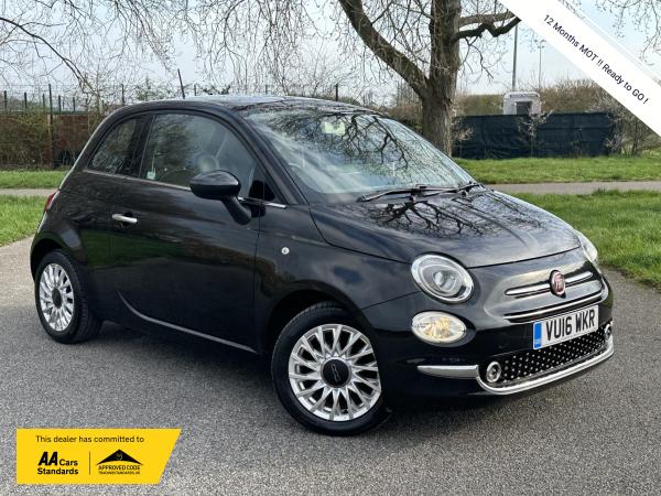 Fiat 500 1.2 Lounge Hatchback 3dr Petrol Manual Euro 6 (s/s) (69 bhp)