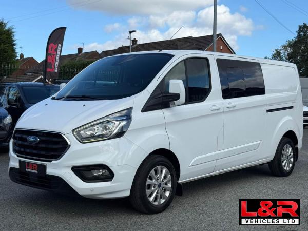 Ford Transit Custom 2.0 320 EcoBlue Limited Crew Van Double Cab 5dr Diesel Manual L2 H1 Euro 6 (6 Seat) (130 ps)