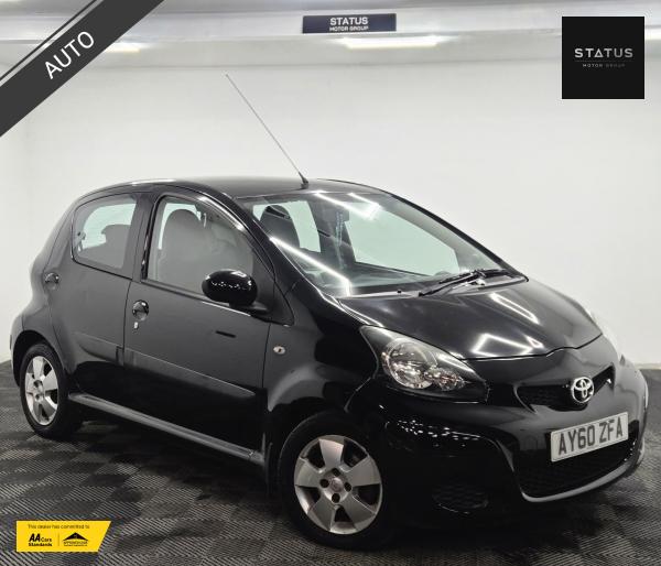 Toyota AYGO 1.0 VVT-i Black Hatchback 5dr Petrol MultiMode Euro 4 (AC) (67 bhp)