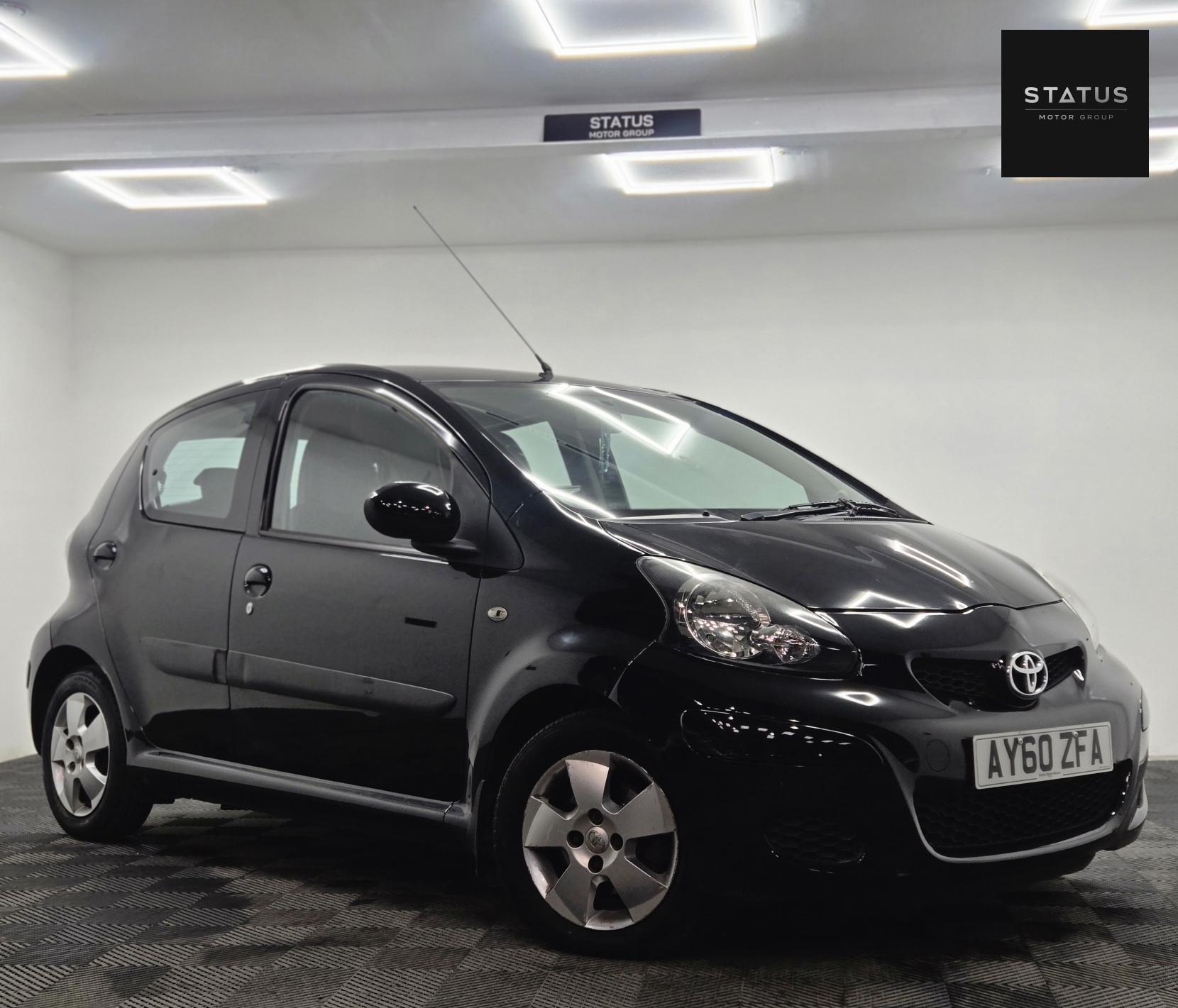 Toyota AYGO 1.0 VVT-i Black Hatchback 5dr Petrol MultiMode Euro 4 (AC) (67 bhp)
