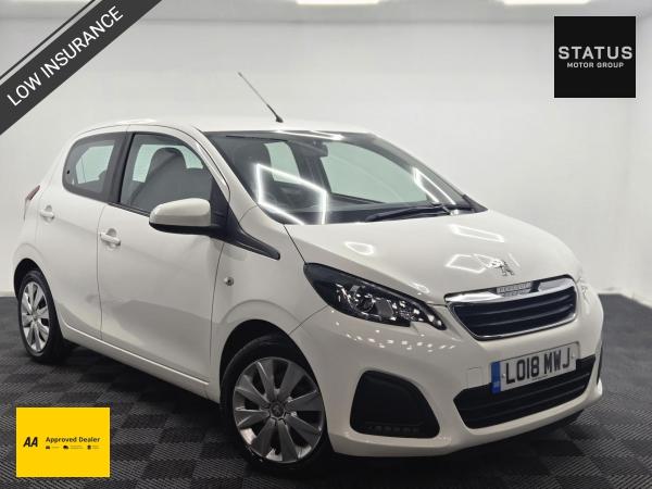 Peugeot 108 1.0 Active Hatchback 5dr Petrol 2 Tronic Euro 6 (68 ps)