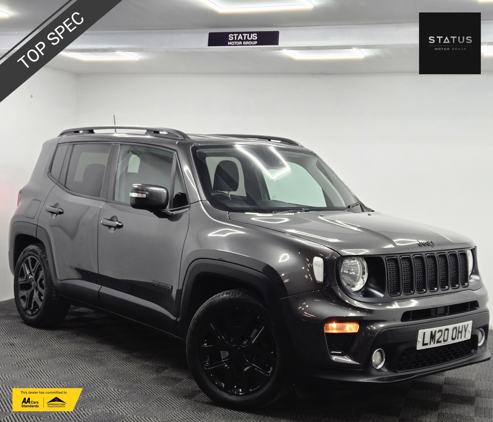 Jeep Renegade 1.3 GSE T4 Night Eagle SUV 5dr Petrol DDCT Euro 6 (s/s) (150 ps)