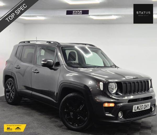 Jeep Renegade 1.3 GSE T4 Night Eagle SUV 5dr Petrol DDCT Euro 6 (s/s) (150 ps)