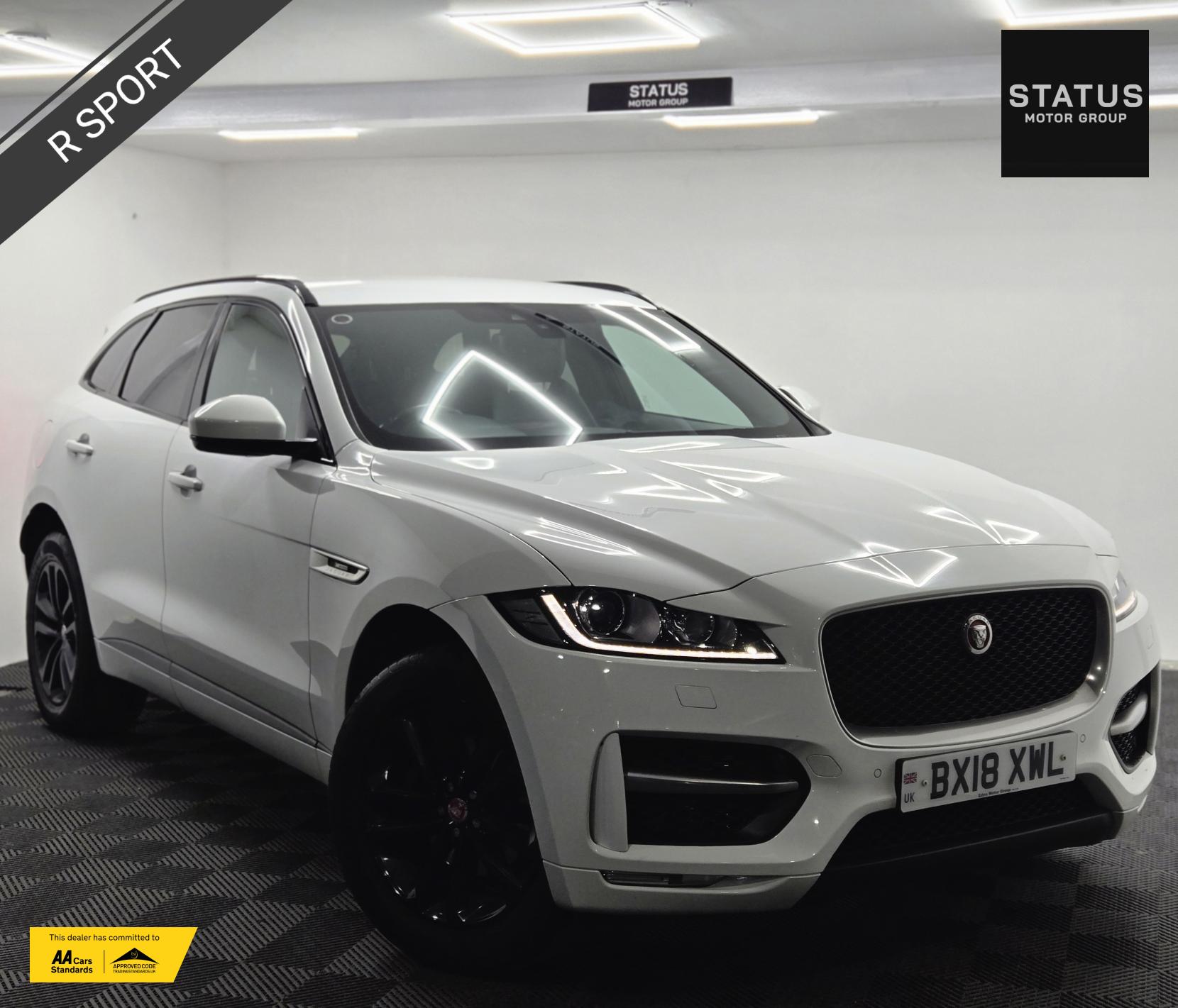Jaguar F-PACE 2.0 D180 R-Sport SUV 5dr Diesel Auto AWD Euro 6 (s/s) (180 ps)