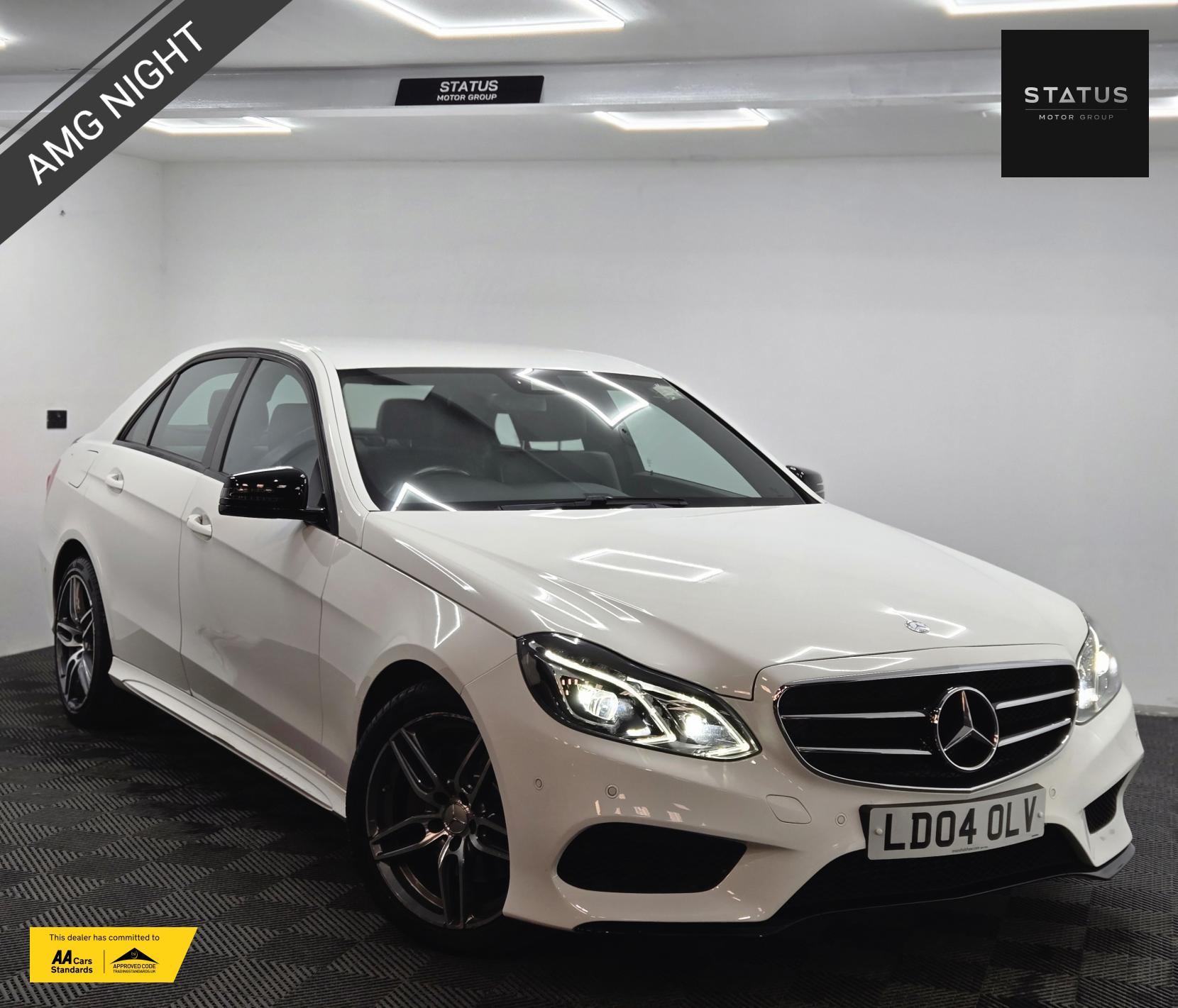 Mercedes-Benz E Class 2.1 E220 BlueTEC AMG Night Edition Saloon 4dr Diesel G-Tronic+ Euro 6 (s/s) (177 ps)
