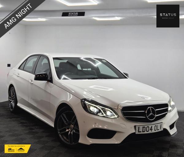 Mercedes-Benz E Class 2.1 E220 BlueTEC AMG Night Edition Saloon 4dr Diesel G-Tronic+ Euro 6 (s/s) (177 ps)