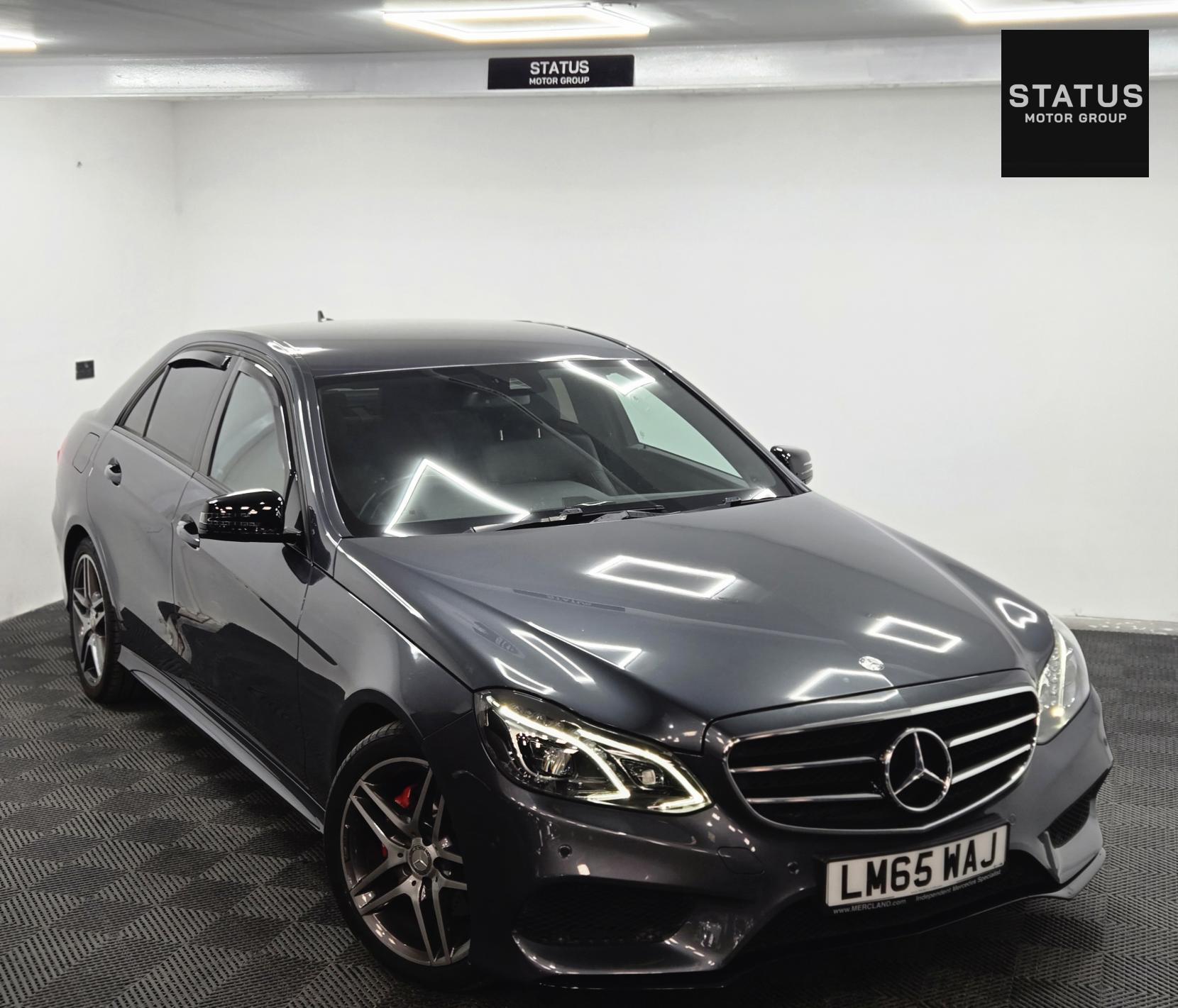 Mercedes-Benz E Class 2.1 E220 BlueTEC AMG Night Edition Saloon 4dr Diesel G-Tronic+ Euro 6 (s/s) (177 ps)