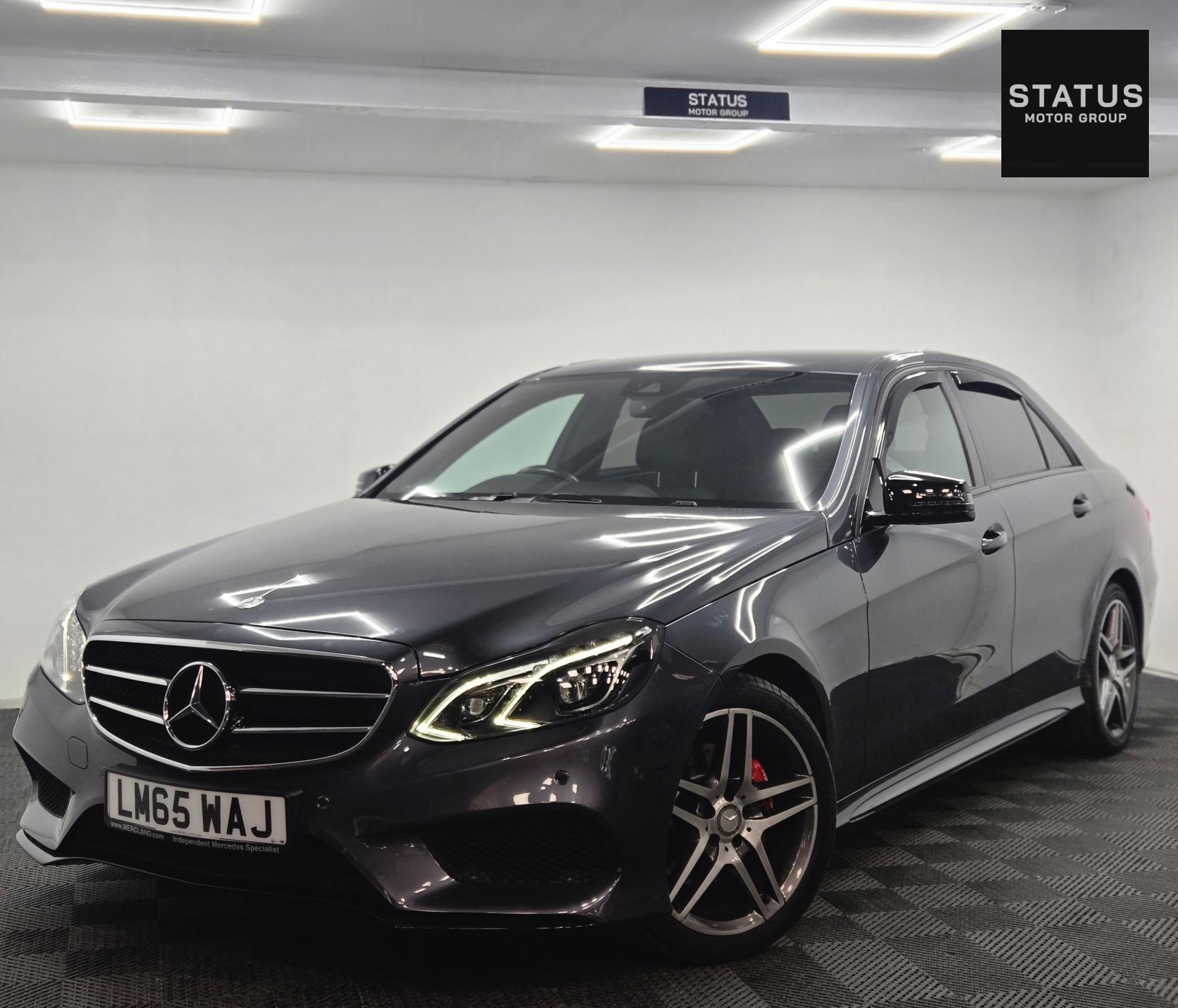 Mercedes-Benz E Class 2.1 E220 BlueTEC AMG Night Edition Saloon 4dr Diesel G-Tronic+ Euro 6 (s/s) (177 ps)