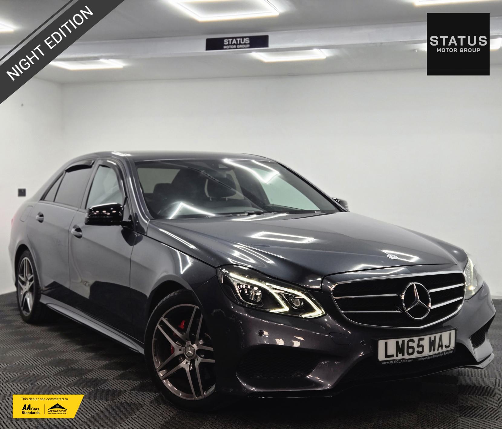 Mercedes-Benz E Class 2.1 E220 BlueTEC AMG Night Edition Saloon 4dr Diesel G-Tronic+ Euro 6 (s/s) (177 ps)