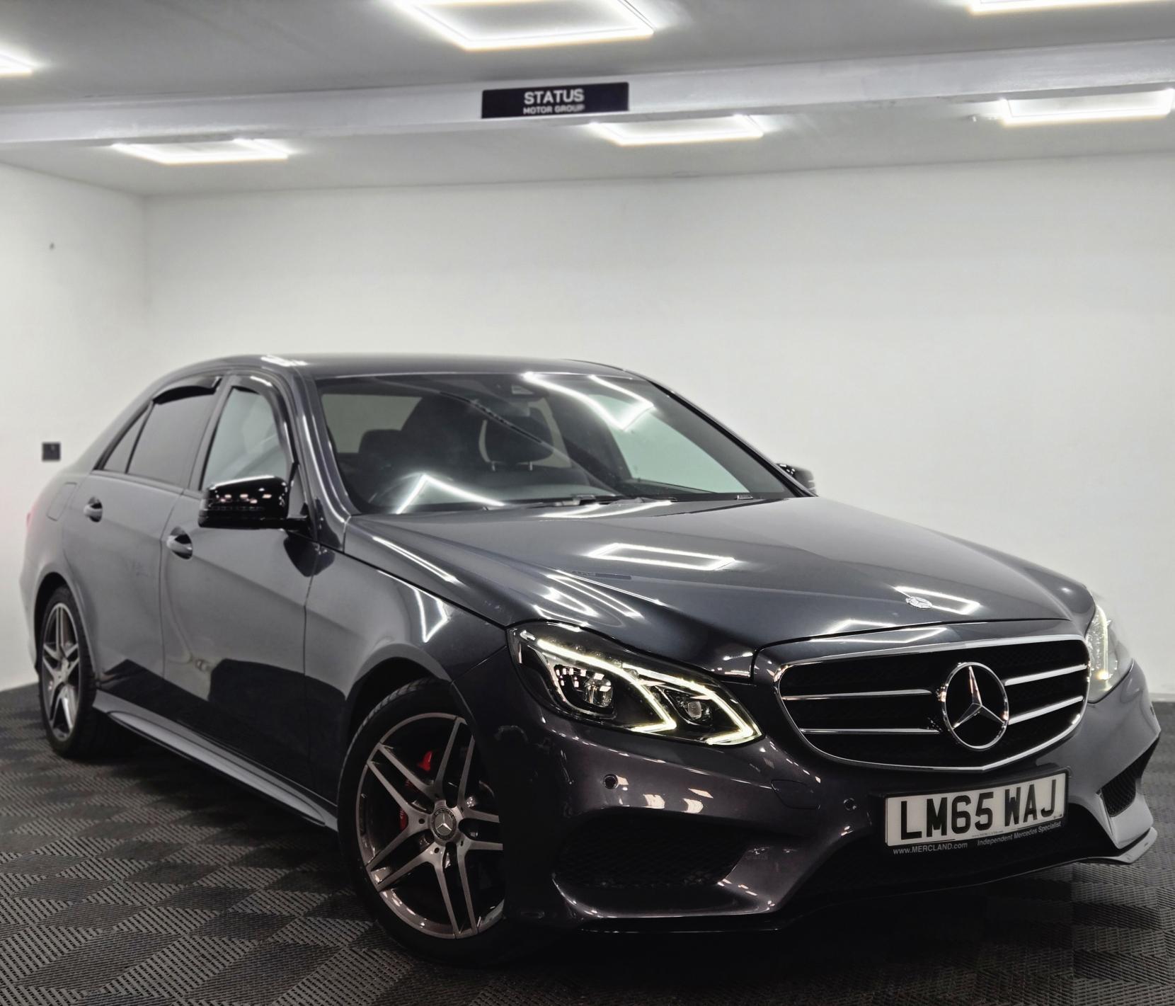 Mercedes-Benz E Class 2.1 E220 BlueTEC AMG Night Edition Saloon 4dr Diesel G-Tronic+ Euro 6 (s/s) (177 ps)