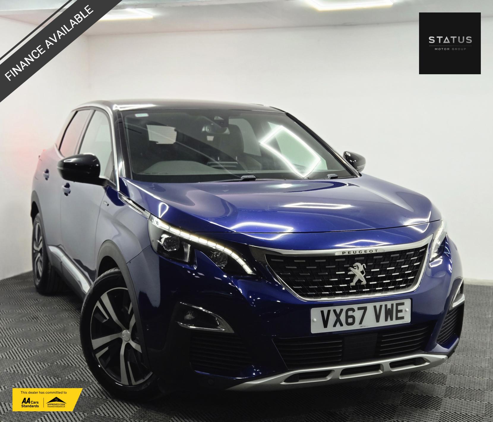Peugeot 3008 1.6 THP GT Line SUV 5dr Petrol EAT Euro 6 (s/s) (165 ps)